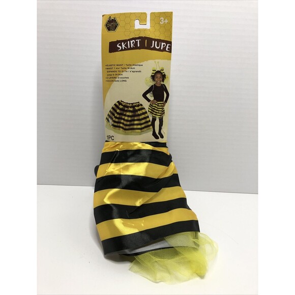 Bumble Bee Skirt Waist 7.4-Inch to 15.7-Inch Kids - Picture 2 of 4